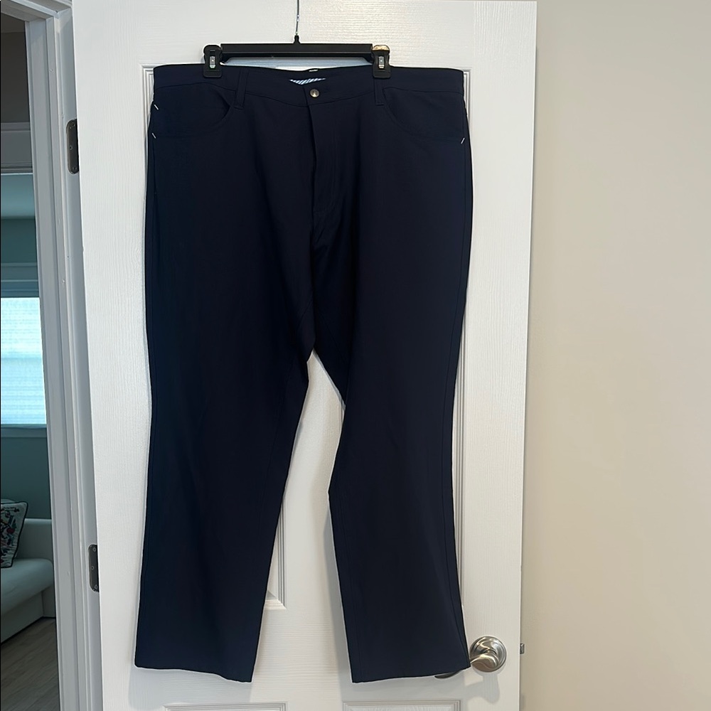 Mens FootJoy Dark Navy Performance Pants, Size 40/34